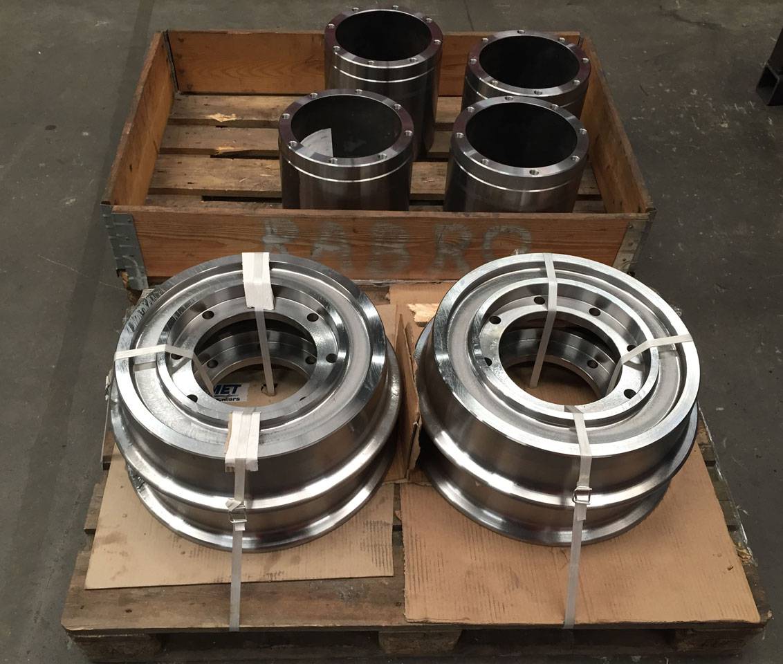 Rail wheels, parts and reprofiling AMT Group