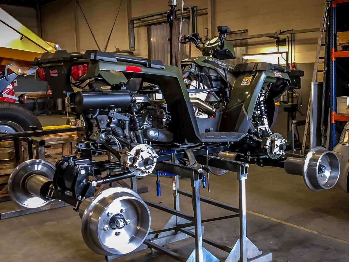 Railroad ATV Multifunctional usage for railroad AMT Group