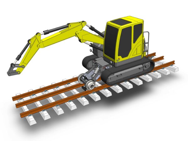 Tracked Rail Excavators Cranes CX85