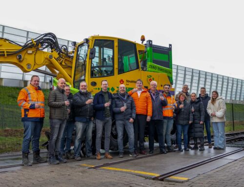 The first delivery of E-excavator Generation 2 to Strukton