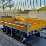 rail weg aanhanger