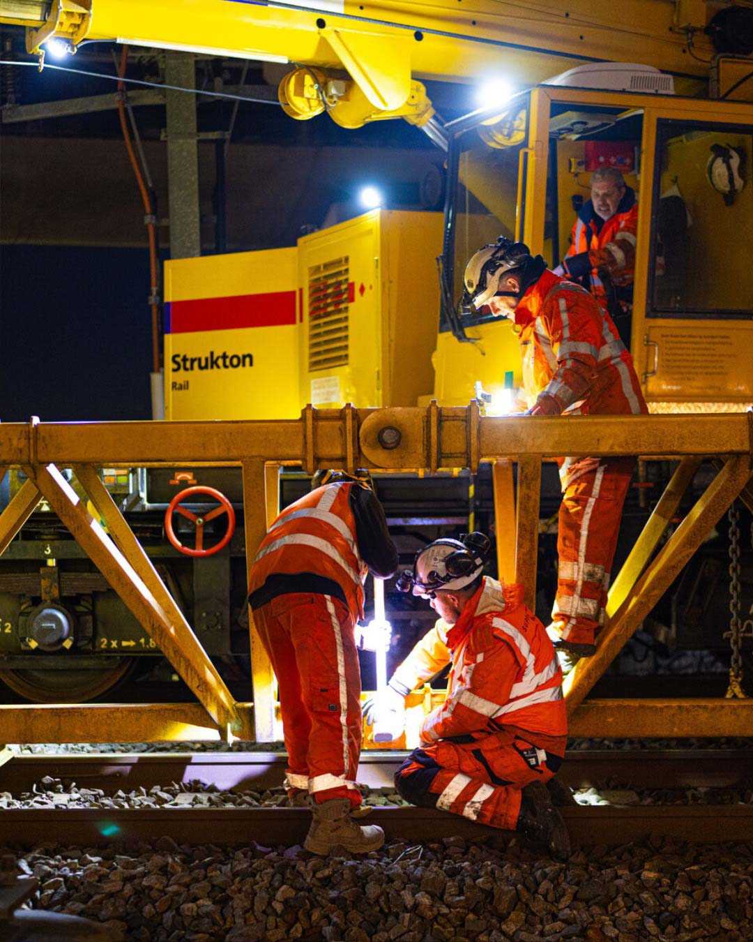 Renouvellement des voies Utrecht–Amsterdam