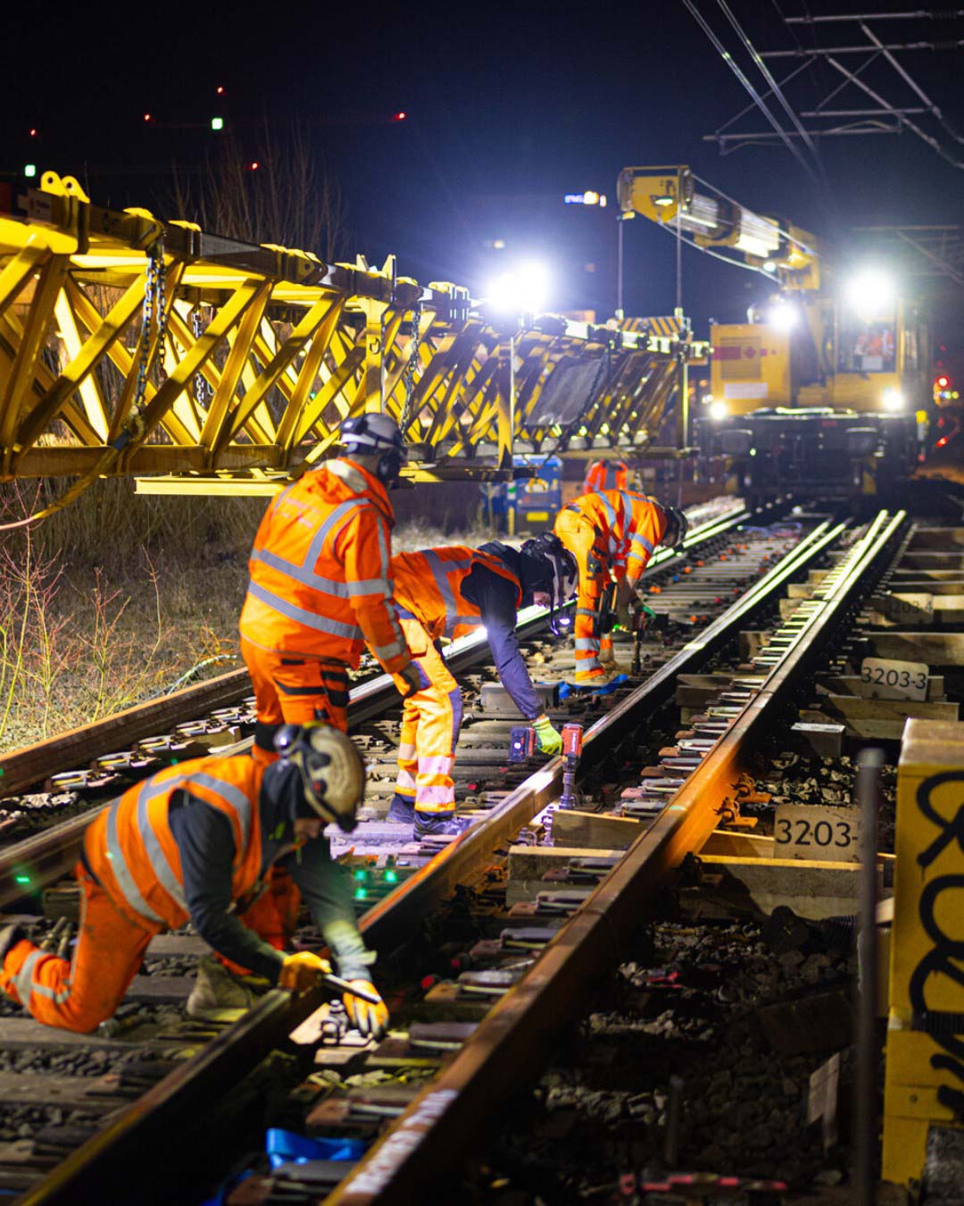 Renouvellement des voies Utrecht–Amsterdam