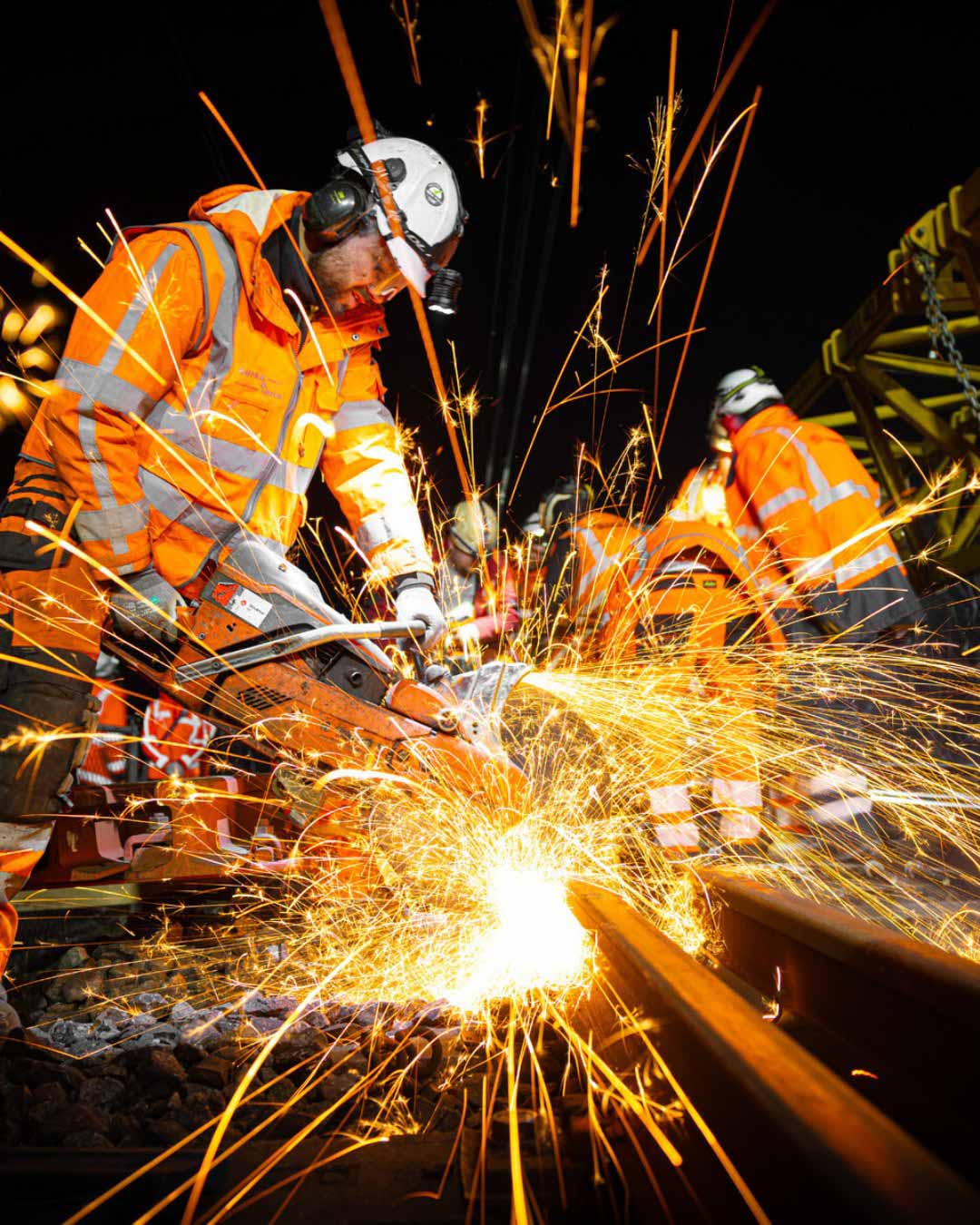 Renouvellement des voies Utrecht–Amsterdam