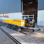 Rail weg trailer